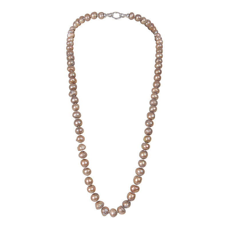 CHAMPAGNE 34" BAM BAM NECKLACE
